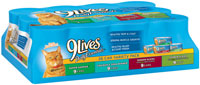 9 Lives Four Flavor Canned Cat Food Variety Pack