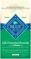 Blue Buffalo Adult Lamb and Brown Rice Recipe Dry Dog Food
