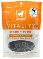 Dogswell Vitality Beef Liver Dog Treats