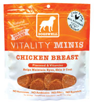 Dogswell Vitality Minis Chicken Breast Jerky Dog Treats