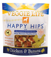 Dogswell Veggie Life Happy Hips Chicken And Banana Dog Treats