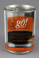 Go! Salmon And Vegetable Canned Dog Food