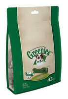 Greenies Teenie (For Dogs 5-15 lbs) - 43 Treats