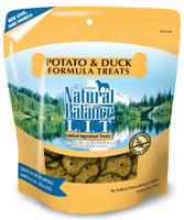 Natural Balance L.I.T. Limited Ingredient Treats Potato and Duck Dog Treats