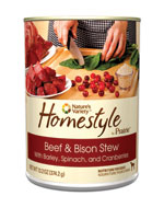 Nature's Variety Homestyle Prairie Beef and Bison Stew Canned Dog Food