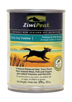 ZiwiPeak Daily-Dog Cuisine Venison and Fish Canned Dog Food