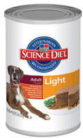 Science Diet Adult Light Canned Dog Food
