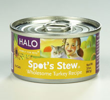 Spot's Stew For Cats Wholesome Turkey Recipe Canned Cat Food
