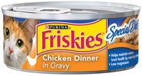 Friskies Special Diet Meaty Bits Chicken Dinner In Gravy Canned Cat Food