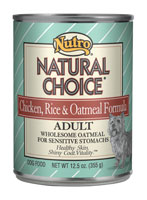 Natural Choice Chicken Rice and Oatmeal Canned Dog Food