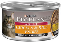 Pro Plan Cat Chicken and Rice Entree In Gravy Canned Food