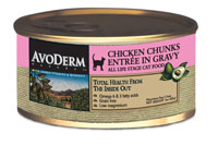 AvoDerm Natural Chicken Chunks Canned Cat Food