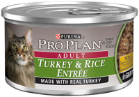 Pro Plan Adult Turkey and Rice Entree Canned Cat Food