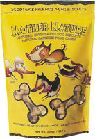 Mother Nature Scooter and Friends Mini Dog Biscuits