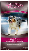 California Natural Grain Free Venison Meal Formula Adult Dry Dog Food