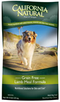 California Natural Grain Free Lamb Meal Formula Adult Dry Dog Food
