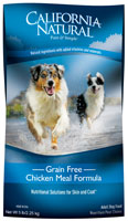 California Natural Grain Free Chicken Meal Formula Adult Dry Dog Food