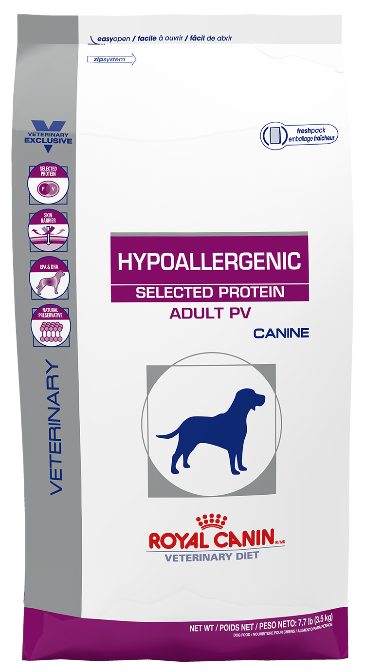 Royal Canin Veterinary Diet Canine Hypoallergenic Selected Protein Adult PV Dry Dog Food