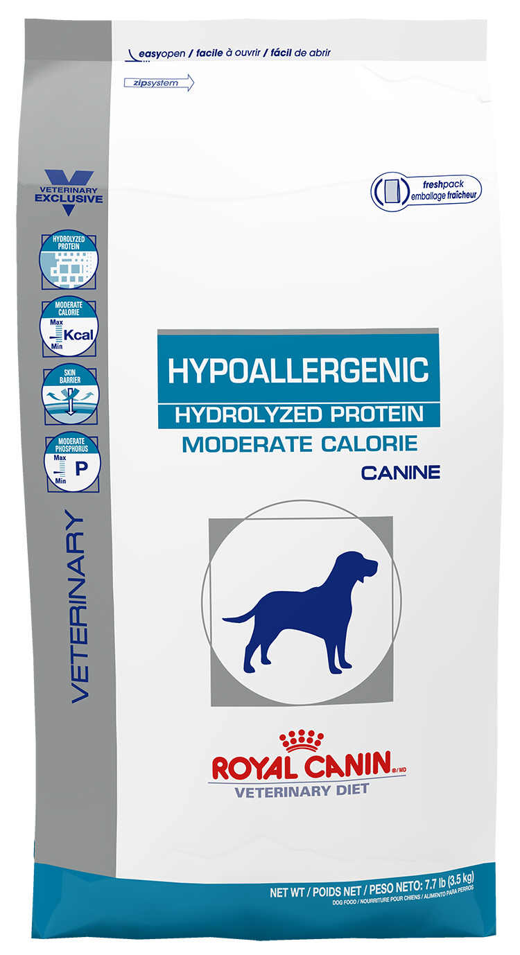Royal Canin Veterinary Diet Canine Hypoallergenic Hydrolyzed Protein Moderate Calorie Dry Dog Food