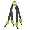 HuggleHounds WiIley Middlin Rubber Seatbelt Dog Toy