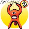 Tuffy Red Alien Dog Toy
