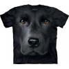 The Mountain Black Lab Face Tee Shirt