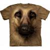 The Mountain German Shepherd Face Tee Shirt